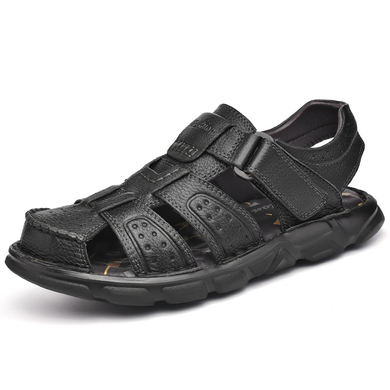 Men's Genuine Leather Sandals – Dad Escape